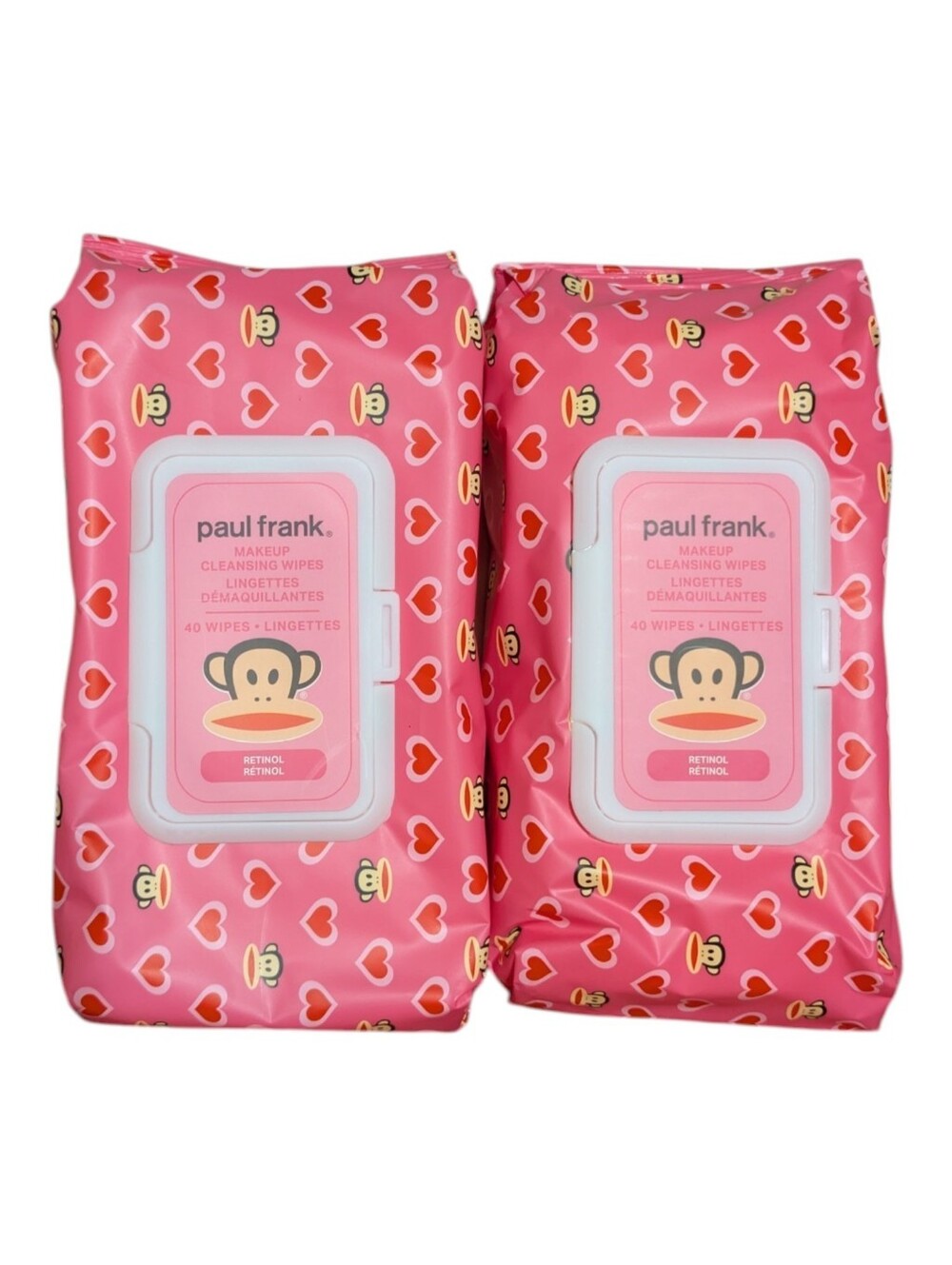 Paul Frank Retinol Makeup Cleansing Wipes 80 Wipes